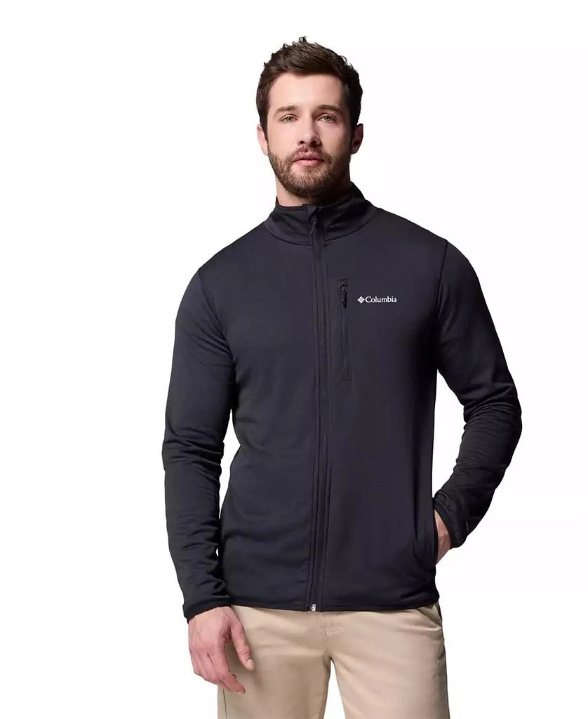 Columbia Men
s Essential Hike Grid Fleece Full Zip Jacket