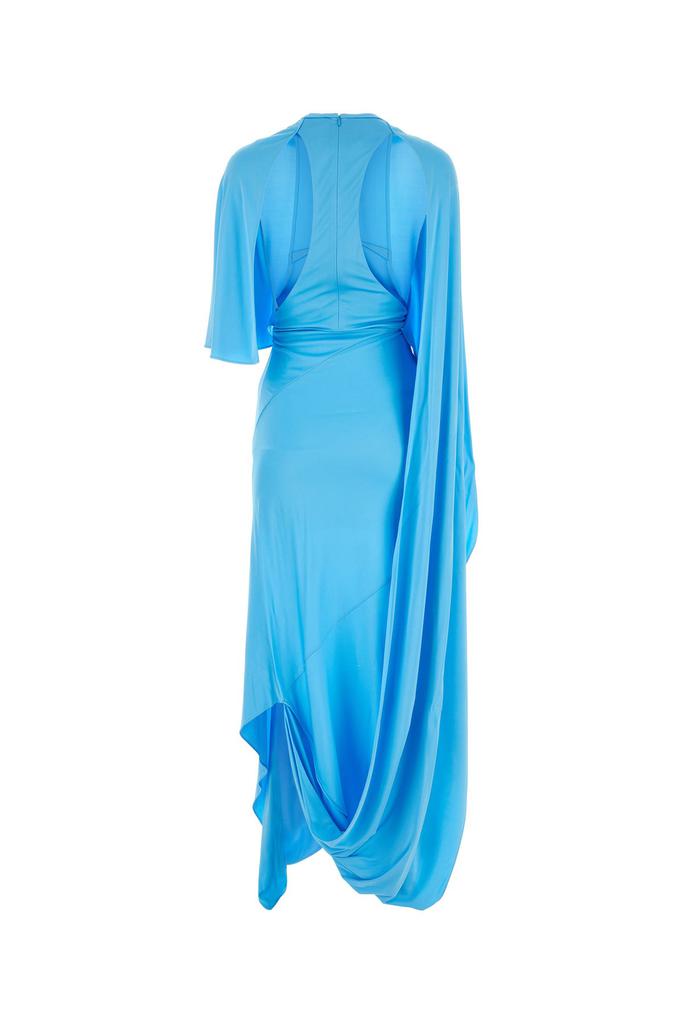 ワンピース STELLA McCARTNEY Light-Blue Long Dress Stella McCartney - Sky Blue Long Sleeve Shirt Dress
