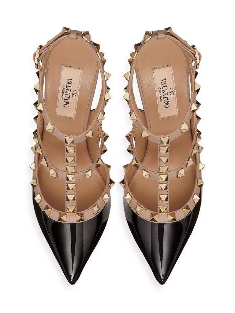 Valentino Patent Rockstud Caged Pumps 100 MM 4