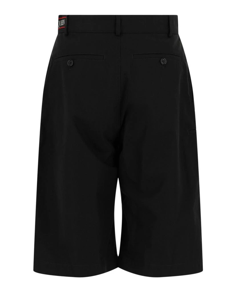 Alexander McQueen Logo Tape Shorts 2