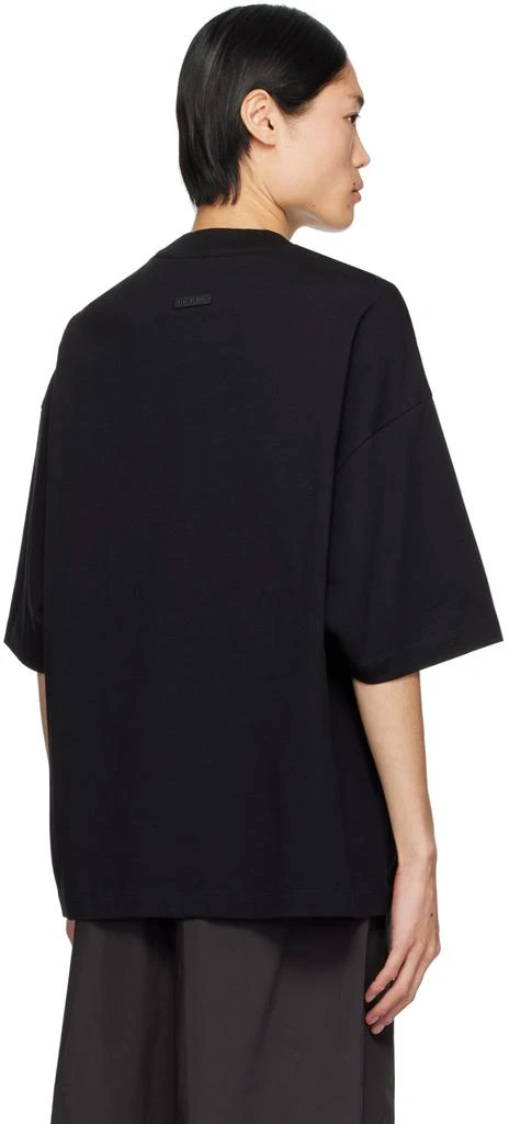 Fear of God Black Dropped Shoulder T-Shirt 3