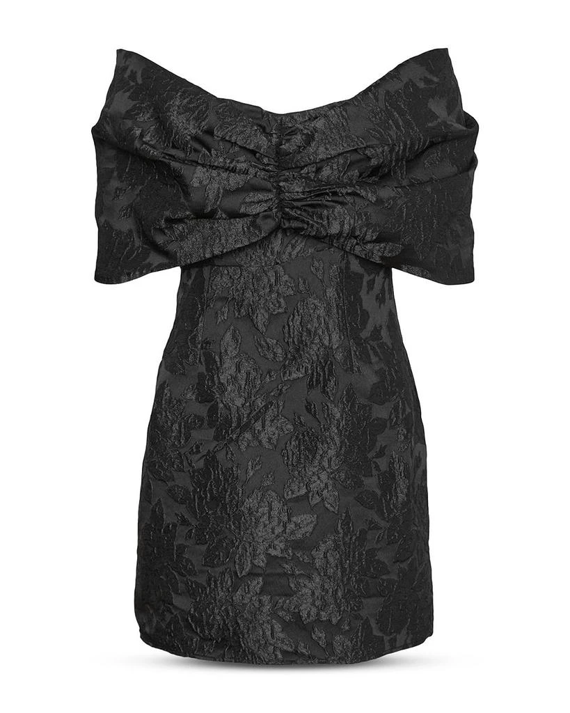 VERO MODA Bow Front Textured Mini Dress 7