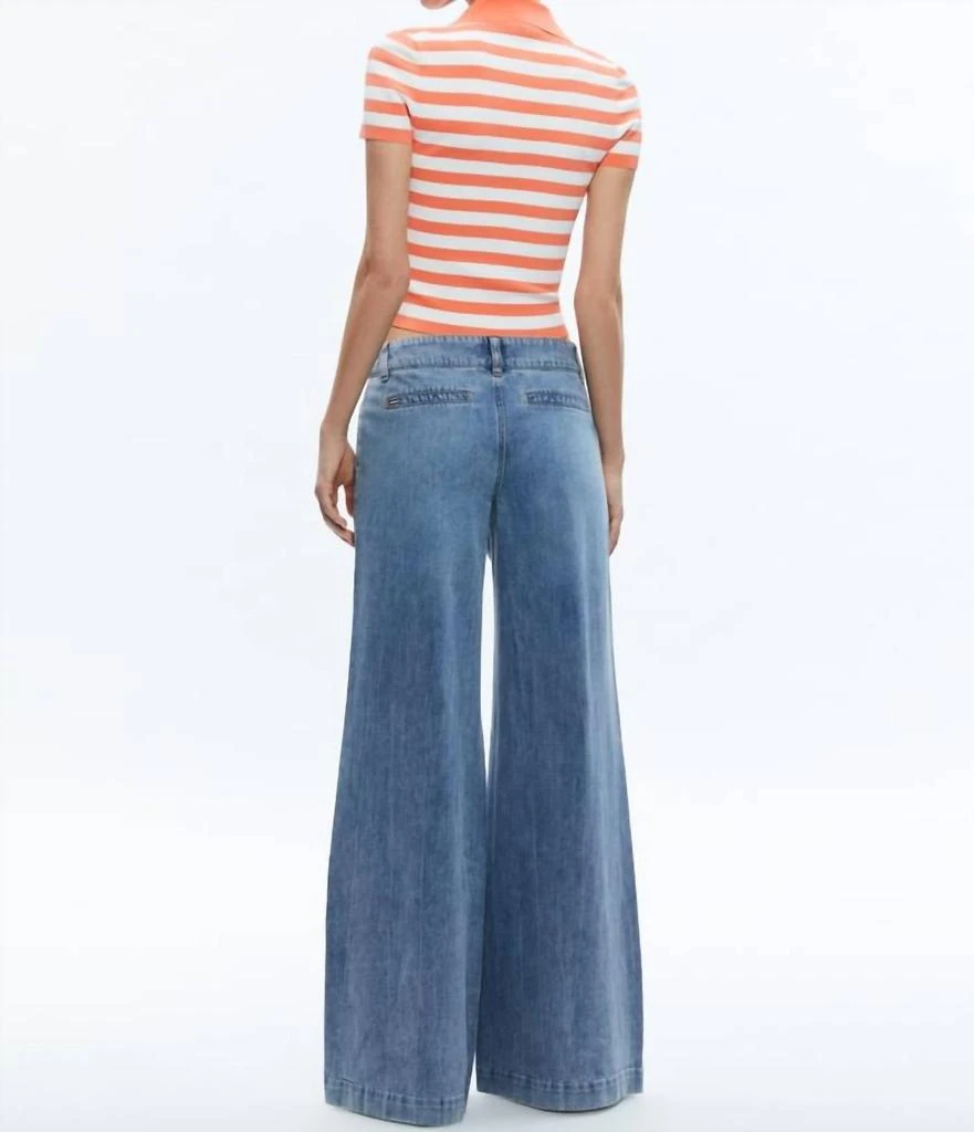 Alice + Olivia Alice + Olivia - Martha Striped Polo 3