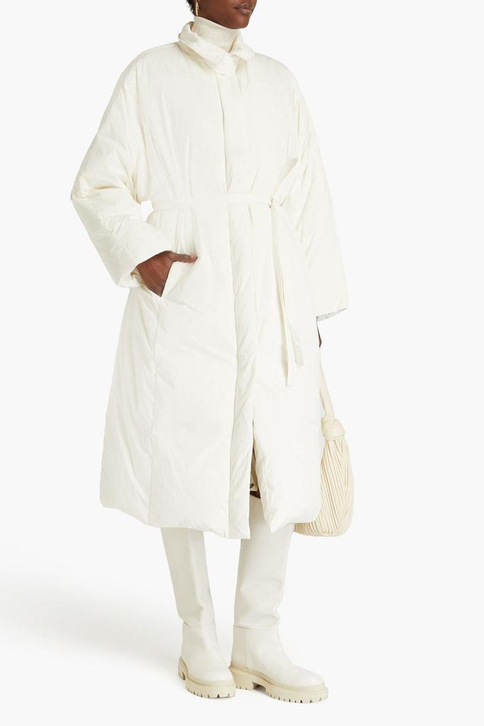Le 17 Septembre Siberia belted shell down coat