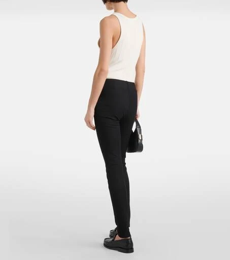 Joseph High-rise stretch-gabardine leggings 3