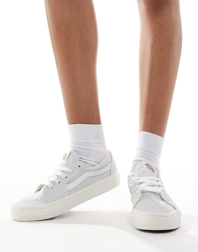 Vans Vans SK8 Low trainers in light grey 1