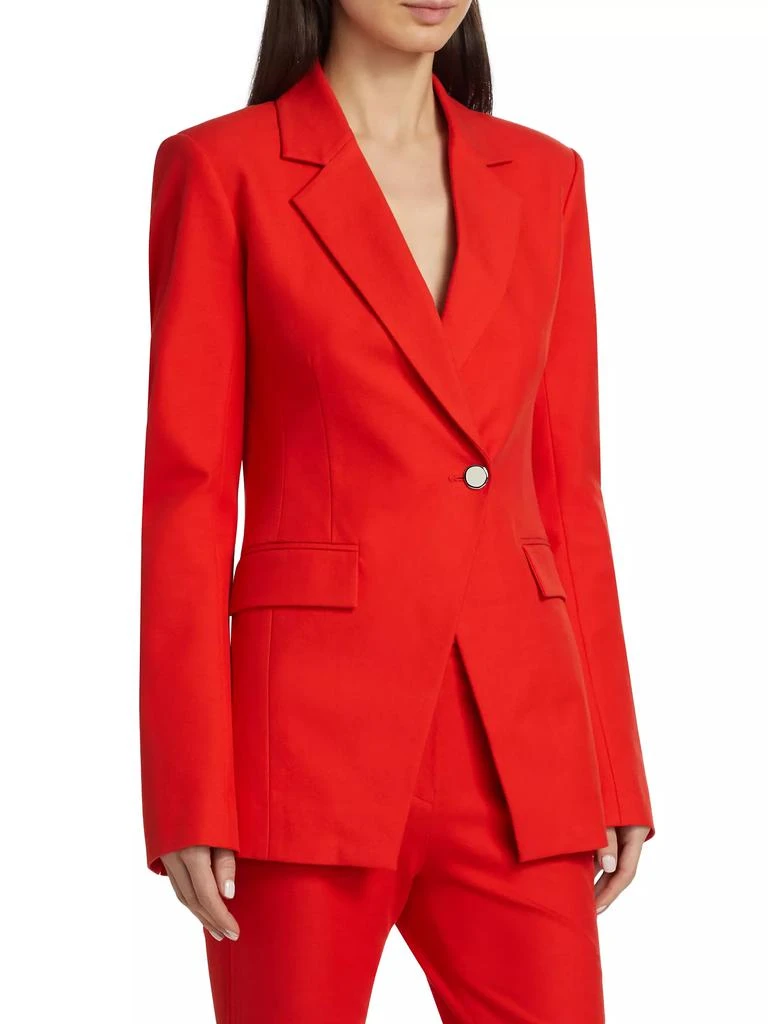 Derek Lam Noah Single-Breasted Cotton-Blend Jacket 4