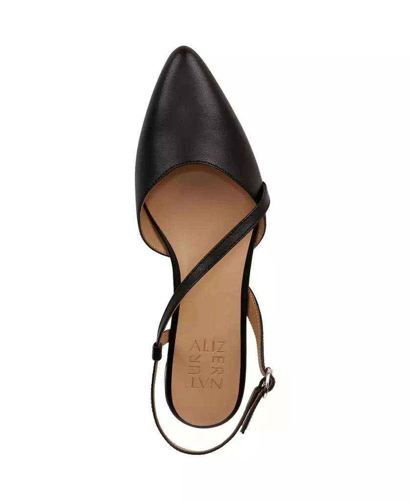 Naturalizer Women's Hawaii Closed Pointed Toe Slingback Flats 4