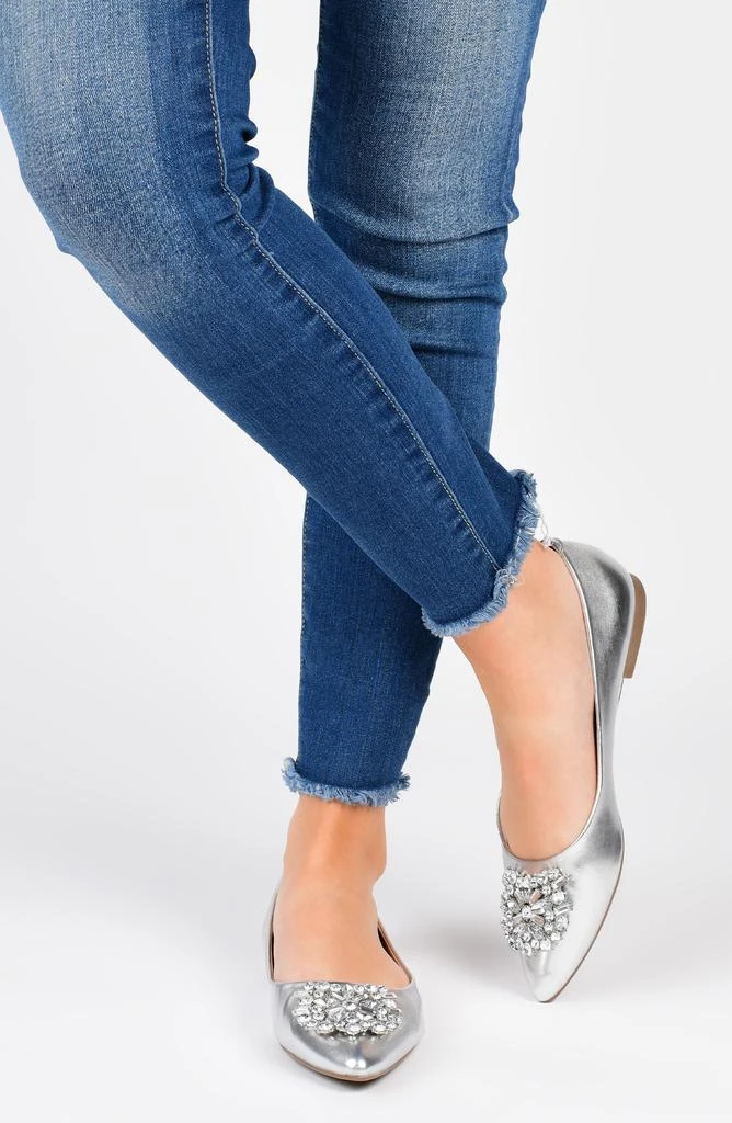 Journee Collection JOURNEE Renzo Embellished Flat 7