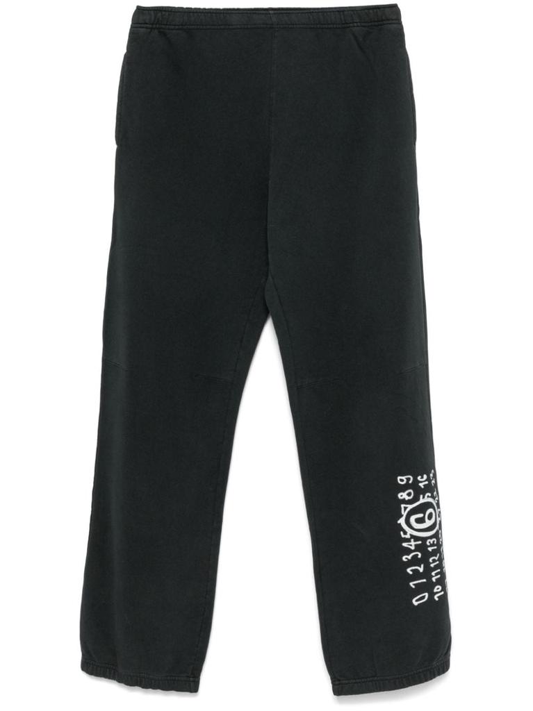 パンツ MM6 MAISON MARGIELA LOGO COTTON SWEATPANTS MM6 MM6 MAISON MARGIELA - Logo Cotton Sweatpants - Joggers