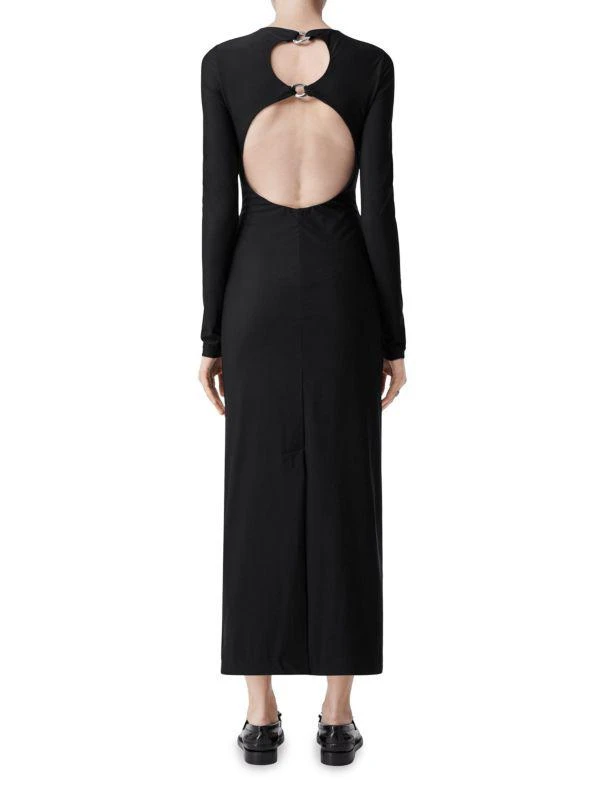 burberry cut out dress Corrine Sequin Cut-out Maxi Dress