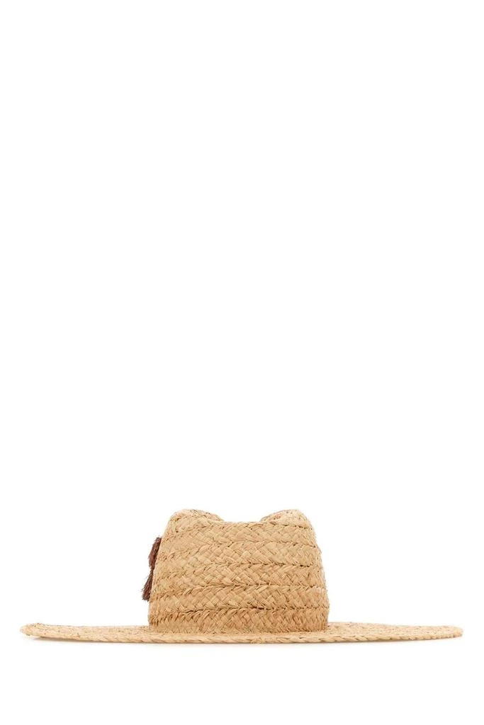 RUSLAN BAGINSKIY Ruslan Baginskiy Wide Brim Woven Hat 3