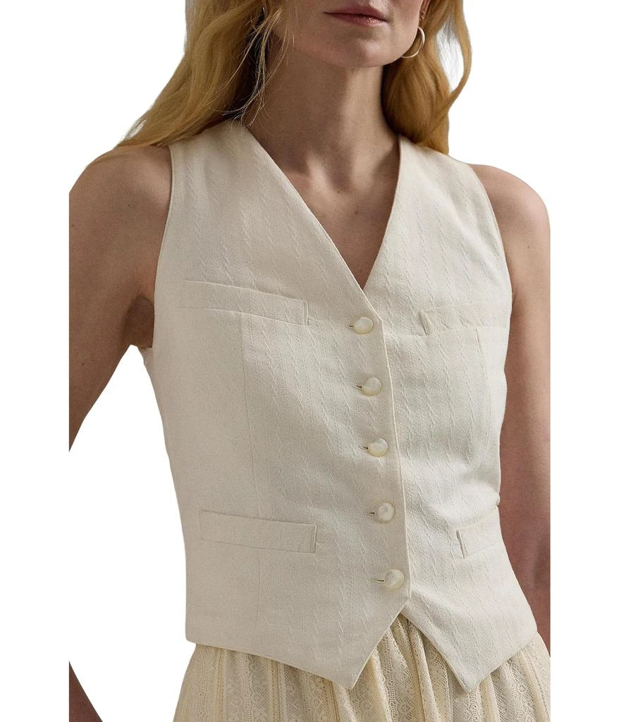 Lauren Ralph Lauren Cotton Canvas Vest 3