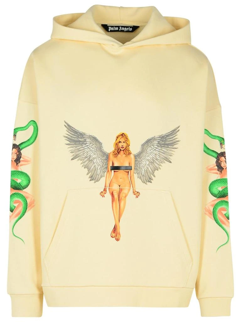Palm Angels Palm Angels Graphic Printed Hoodie 1