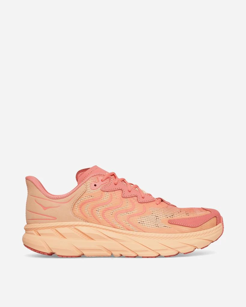 Hoka One One Vibrant Bloom Clifton LS Sneakers Cantaloupe / Electric Coral 1