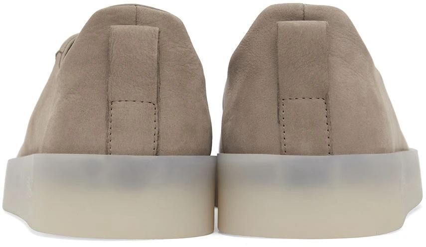 Essentials Taupe Tennis Low Sneakers 2