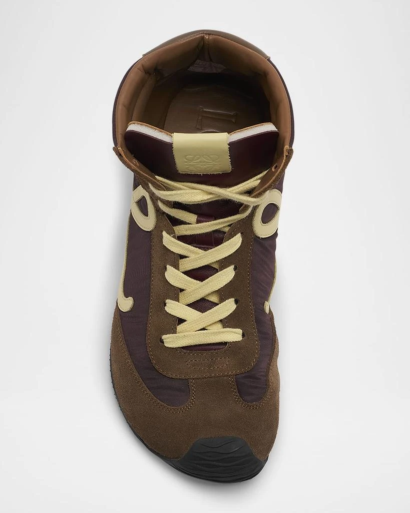 Loewe High-Top Retro Runner Sneakers 5