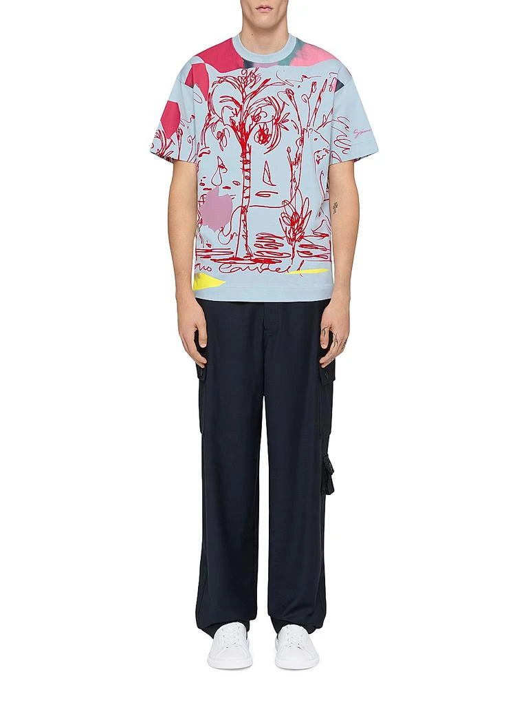 Givenchy Printed Multicolor T-Shirt in Cotton 2