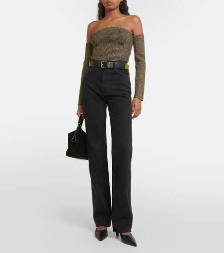 Khaite Maria off-shoulder top 2