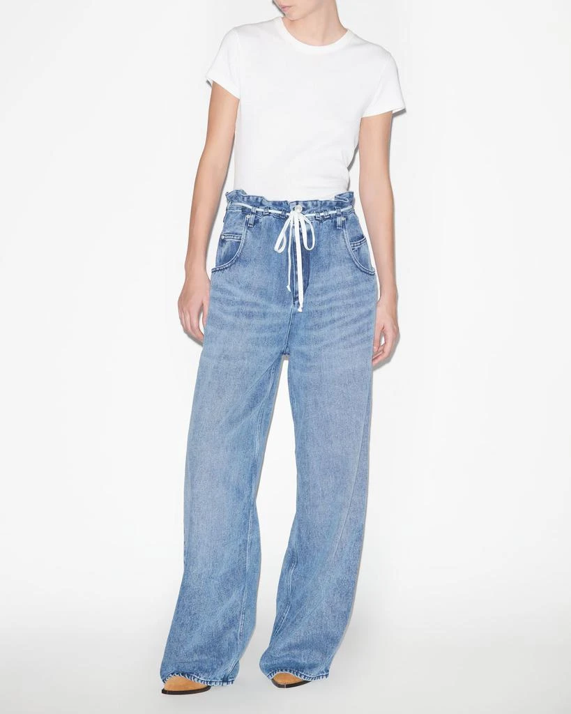 Isabel Marant ISABEL MARANT, JORDY TROUSERS - Women - Blue - 38 1
