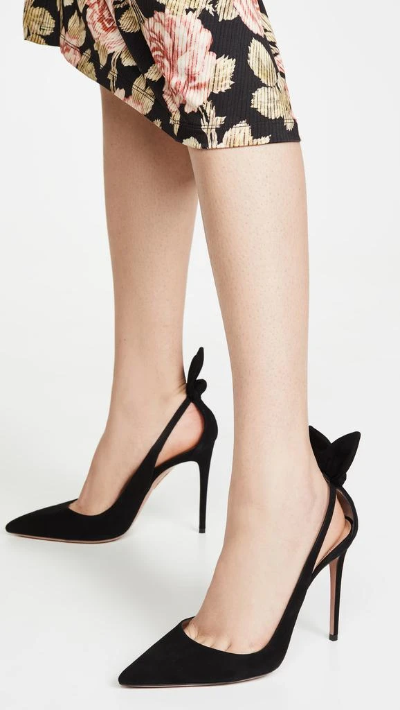 Aquazzura Bow Tie Pumps 105mm 2