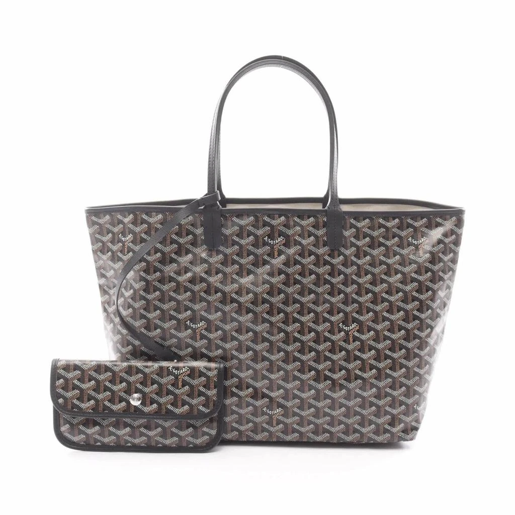 Goyard Coated Canvas Leather Tote Bag (Pre-Owned)