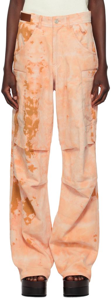 ANDERSSON BELL Orange Flash Trousers