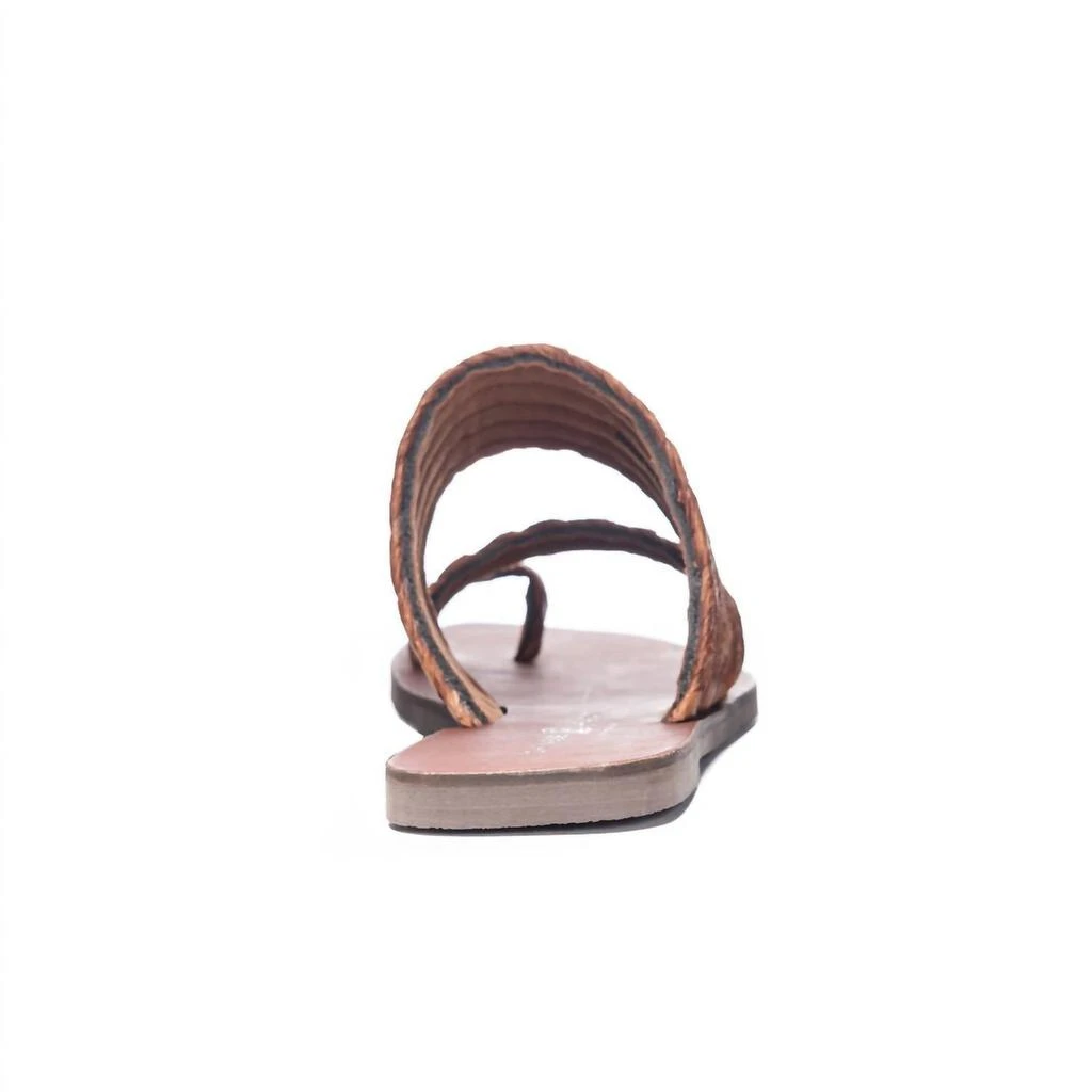 Chinese Laundry Brunch Rayva Woven Sandal In Cognac 5