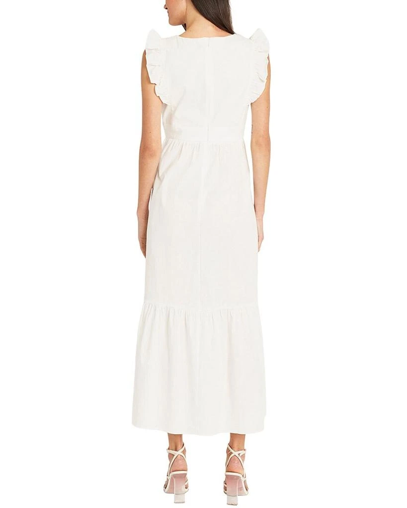 chinese dress ladies WRAP NECK HALTER MAXI DRESS  Maggy London