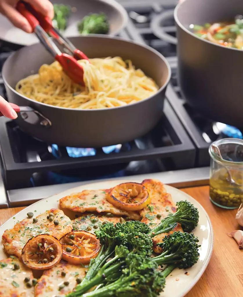 Rachael Ray Cucina Hard-Anodized Nonstick 12-Pc. Cookware Set 4
