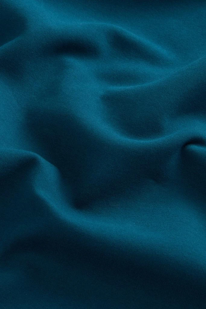 Woolrich Hooded Sweatshirt in Cotton-Blend Interlock - Men - Blue 6