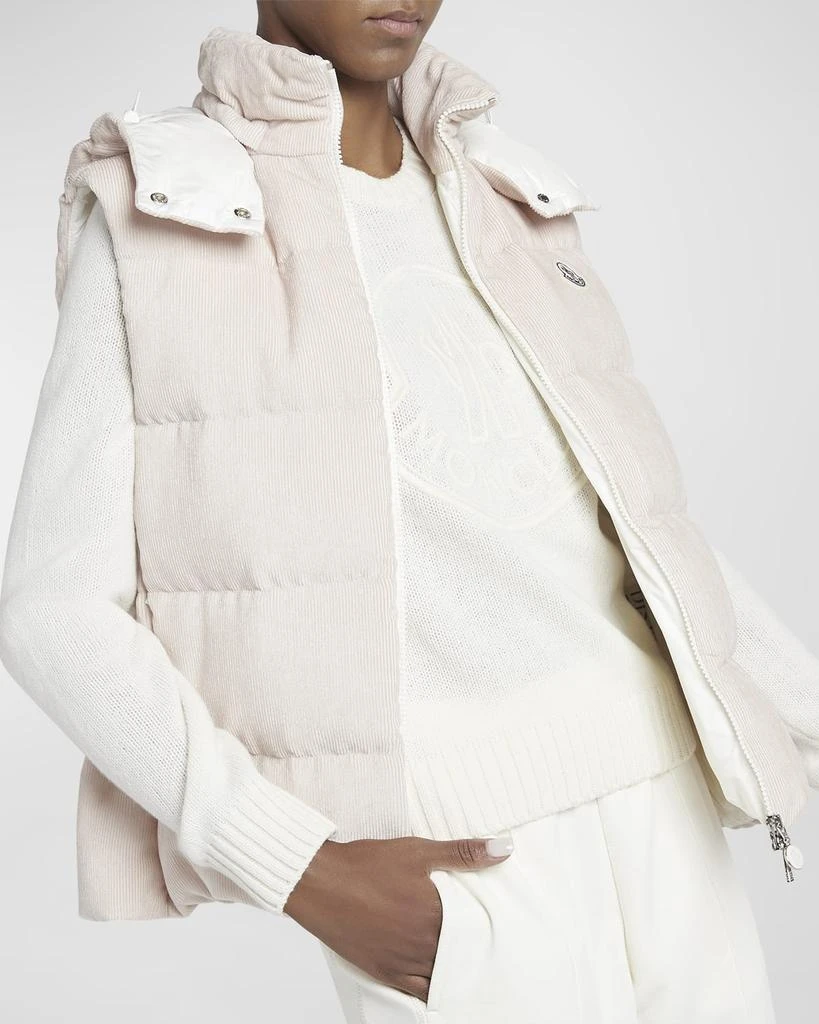 Moncler Agelao Corduroy Puffer Vest 8
