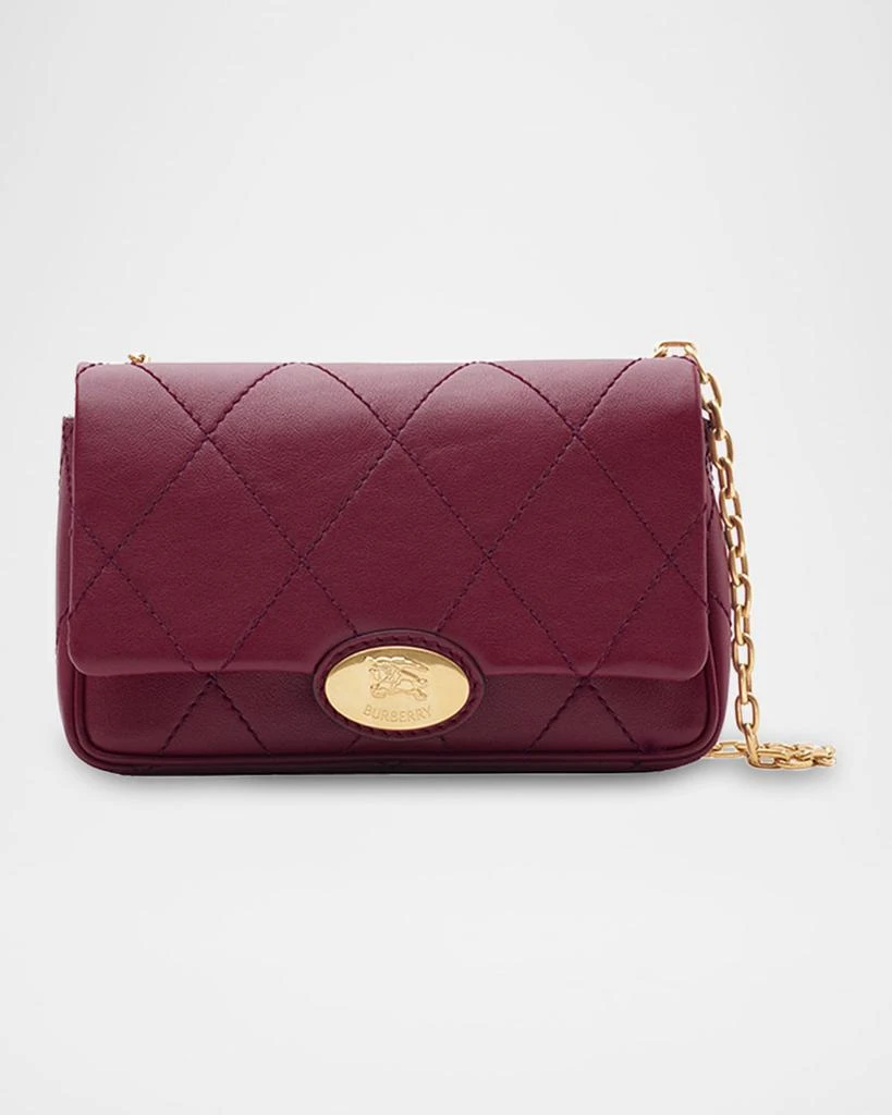 Burberry Strand Quilted Leather Clutch Bag 1