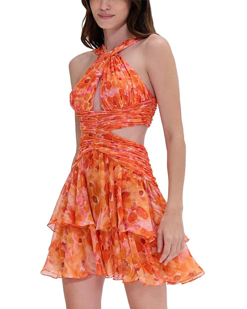 PatBO Myosotis Halter Neck Mini Dress 1