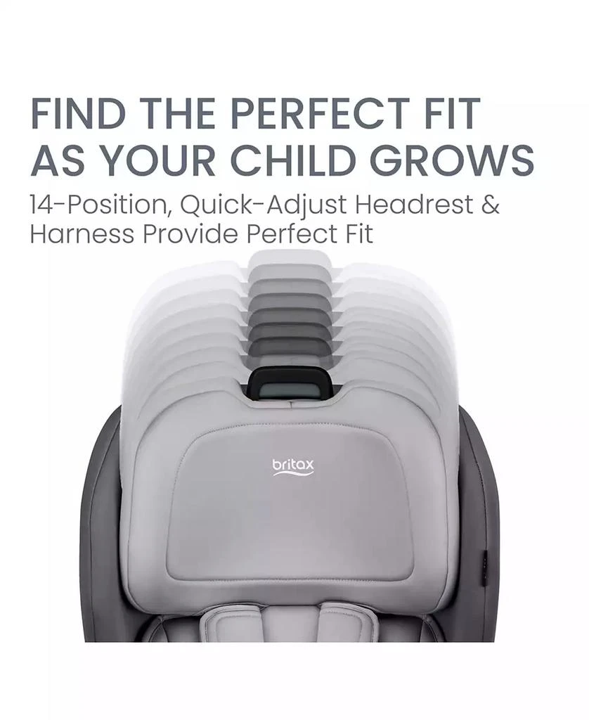 Britax Poplar Baby Boy or Baby Girl Convertible Car Seat 7