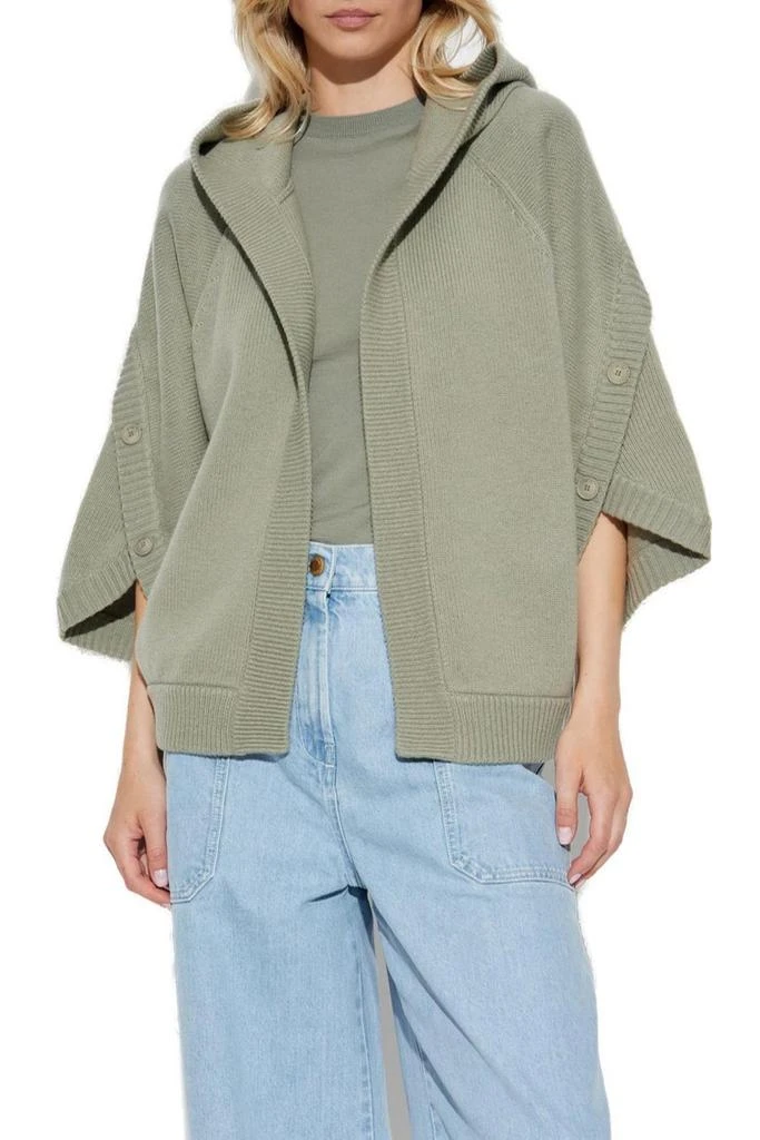 Max Mara Max Mara Vals Button Detailed Open-Front Cardigan 2
