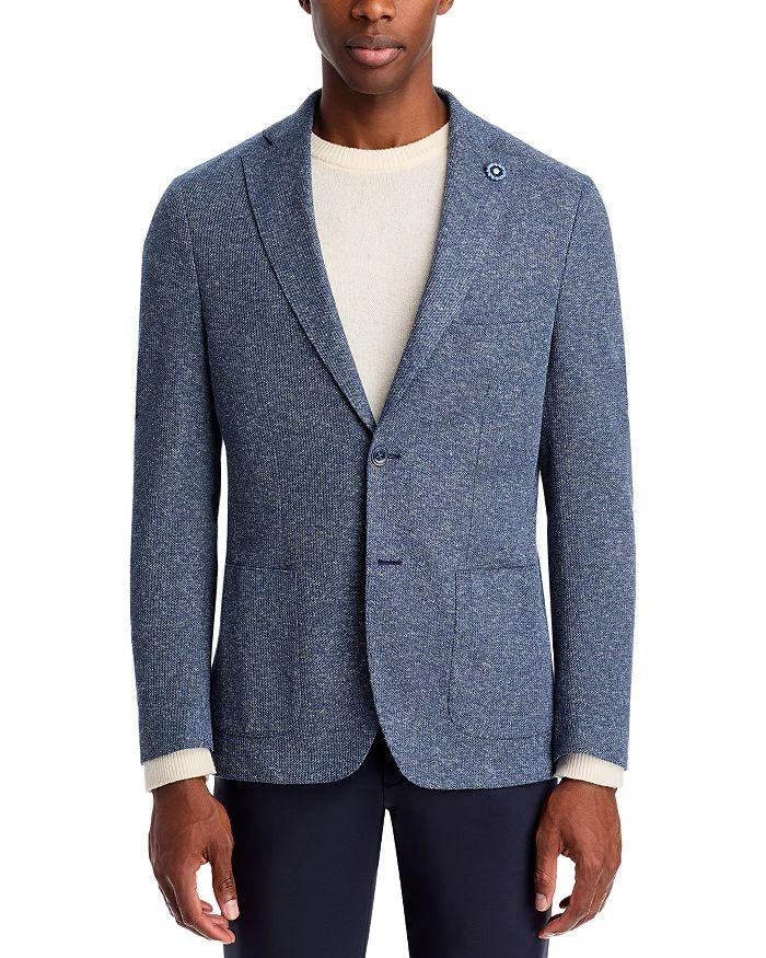 Hart Schaffner Marx New York Mélange Jersey Unstructured Sport Coat 3
