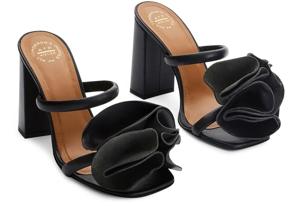 ATP ATELIER Fossalto leather heeled sandals 3