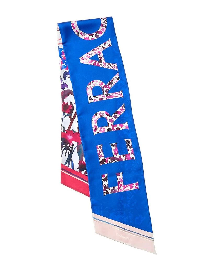 Salvatore Ferragamo Ferragamo Printed Silk Scarf 2