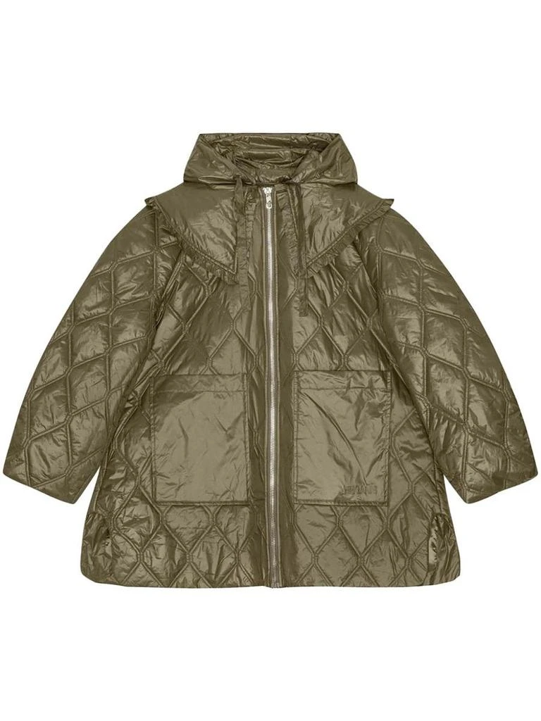 Ganni Ganni Quilted Short Jacket 1