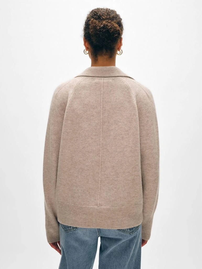 White + Warren White + Warren - Cashmere Easy Polo Sweater 2