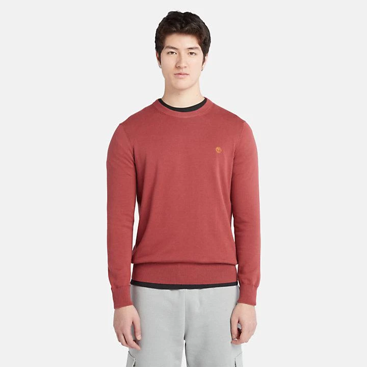 Timberland Williams River Crewneck Jumper for Men in Red 4