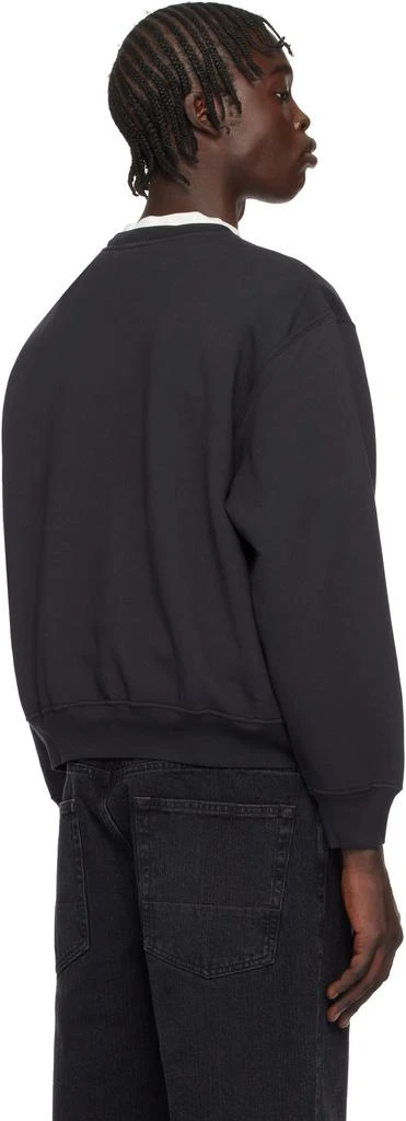 Lady White Co. Black Mini Crewneck Sweatshirt 3