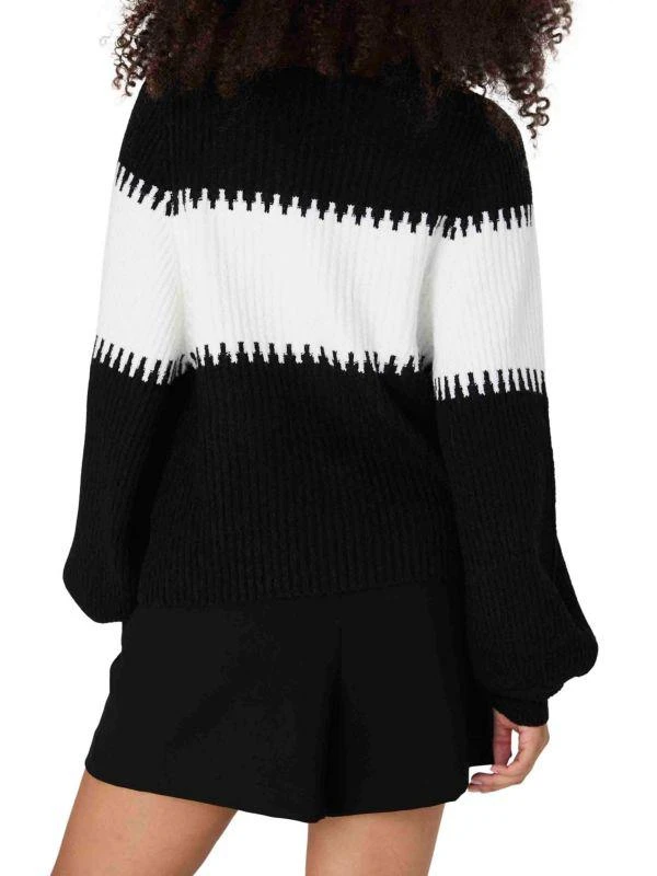 French Connection Sophia Colorblock Ribbed Sweater 2