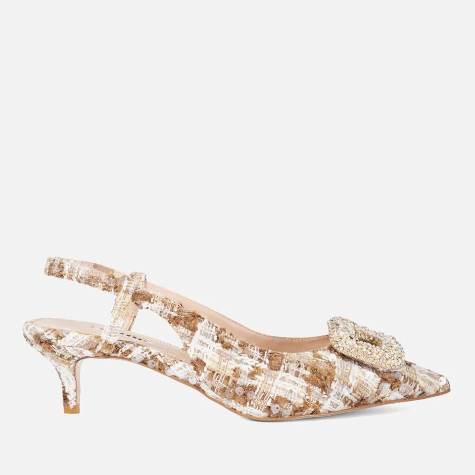 dune-london DUNE LONDON WOMEN'S CENTREPIECE BOUCLE OPEN COURTS 1