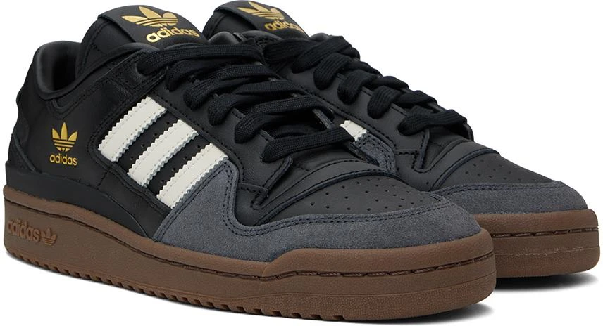 Adidas Black Forum 84 Low CL Sneakers 4