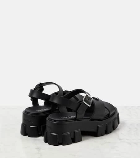 Prada Monolith platform sandals 2