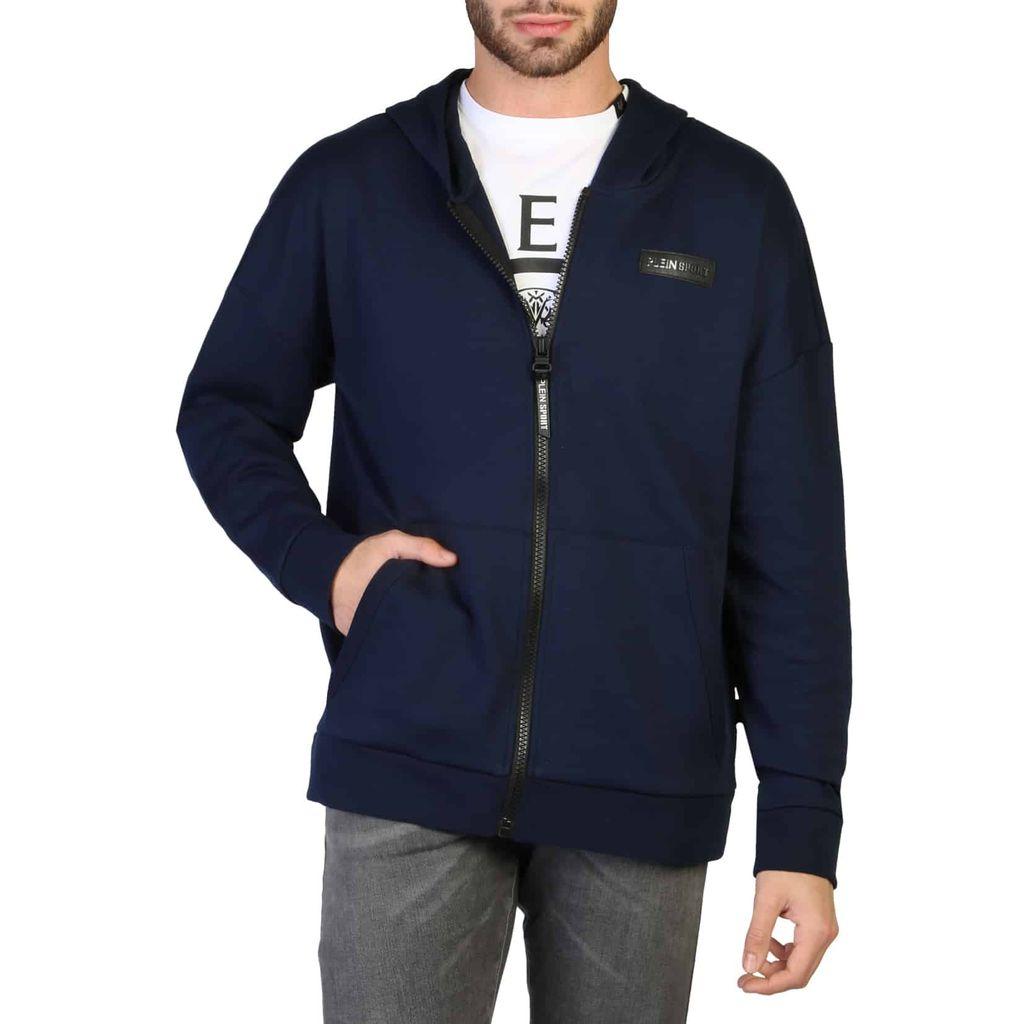 Plein Sport Sweatshirts Blue Men