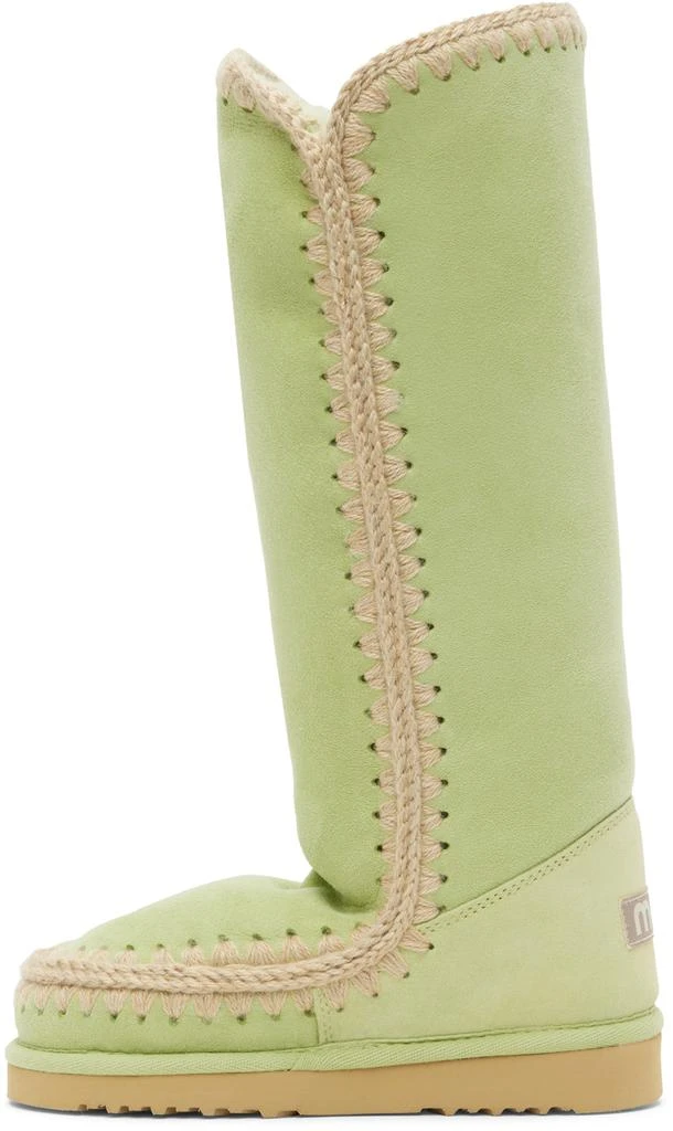 Mou SSENSE Exclusive Green 40 Boots 3