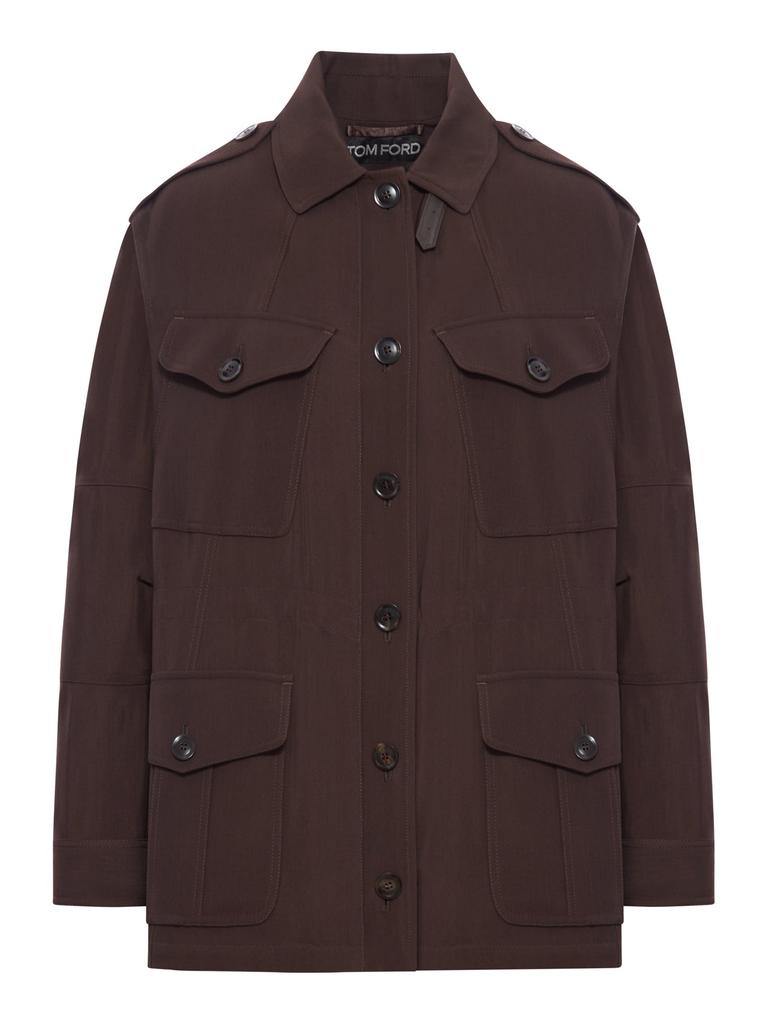 Tom Ford WOOL BLEND FIELD JACKET